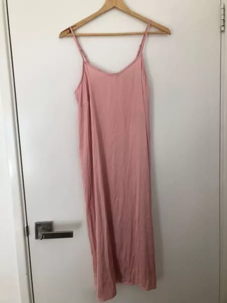 Women’s Barbie Pink 90s Style Slip Dress