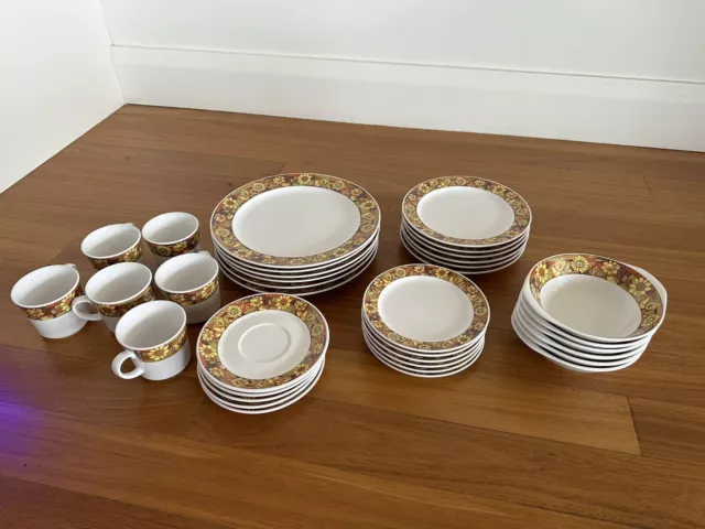 NORITAKE PROGRESSION CHINA JAPAN PAPEETE 9 0 6 5 Sunflower Dinner