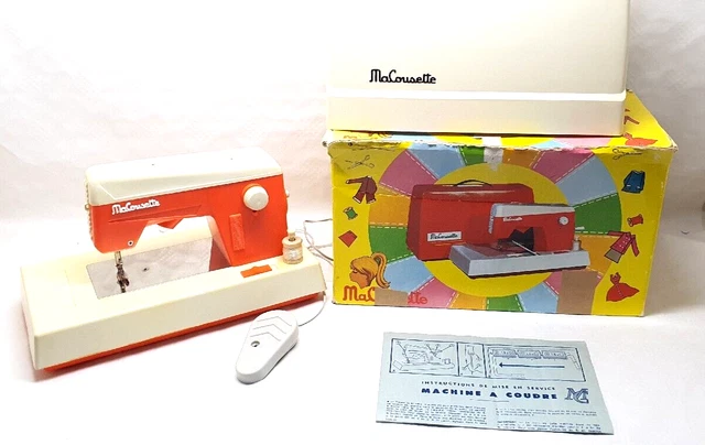 Machine à Coudre Jouet Vintage Ma Cousette - Années 70, Avec Boîte, France