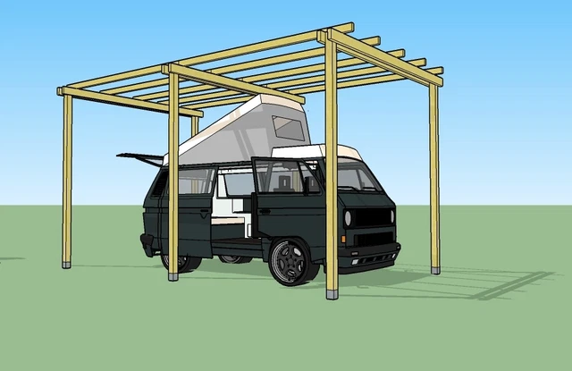PERGOLA CLASSICA 4X3 MT | Arredamenti Da Esterno - Foto 5
