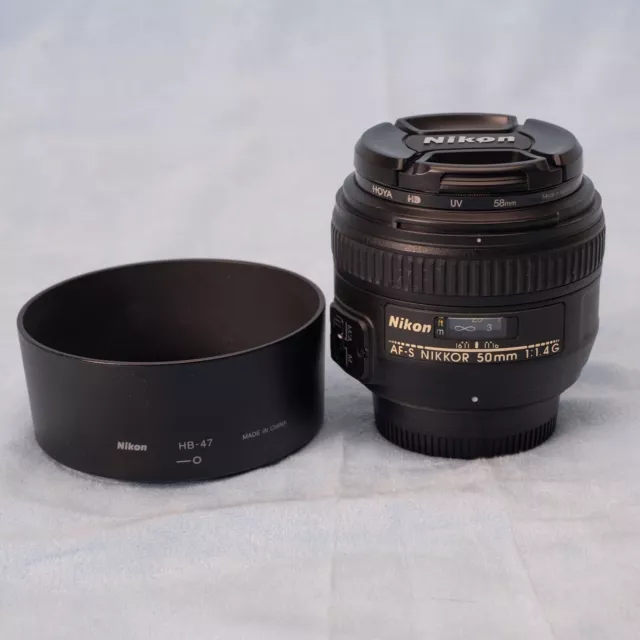 Nikon AF-S NIKKOR 50mm f/1.4G Lens, Mint !