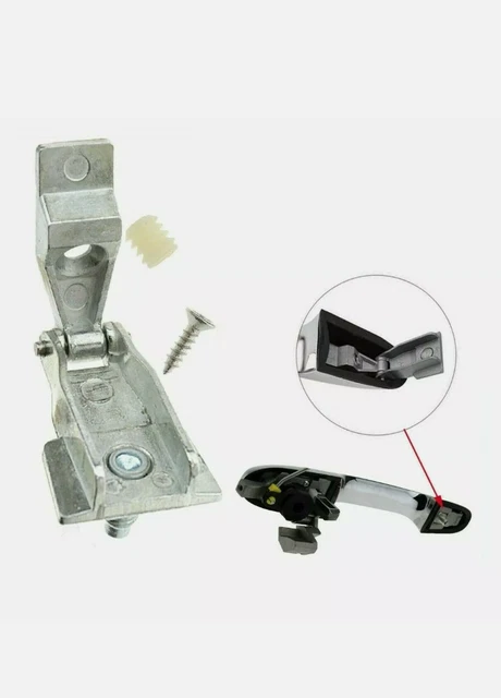 MANIGLIA ESTERNA PORTIERA POSTERIORE CROMATA FIAT BRAVO 2007 - Foto 6