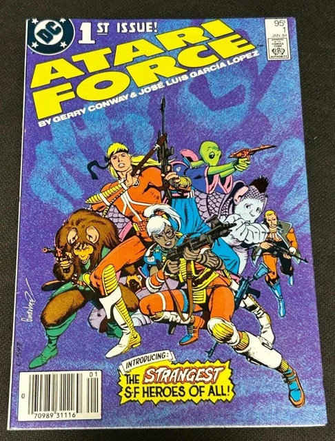 1984 DC Comics Atari Force Issue 1, EX+