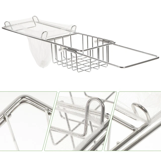 ZADAWERK® Filtre à évier - Fin - 7 cm, Plat - Lot de 3 - Cuisine - Douche - lavabo - Panier de Collecte pour Cheveux, saletés et restes de Nourriture
