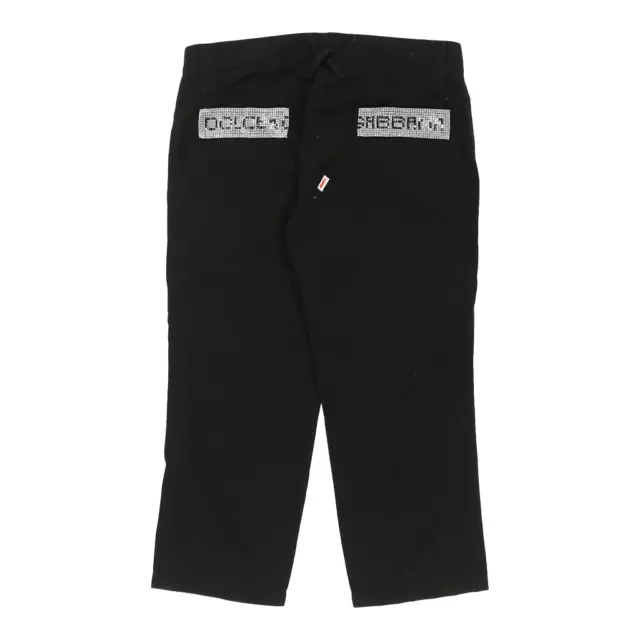 Dolce & Gabbana Cropped Trousers - 29W UK 8 Black Cotton 3