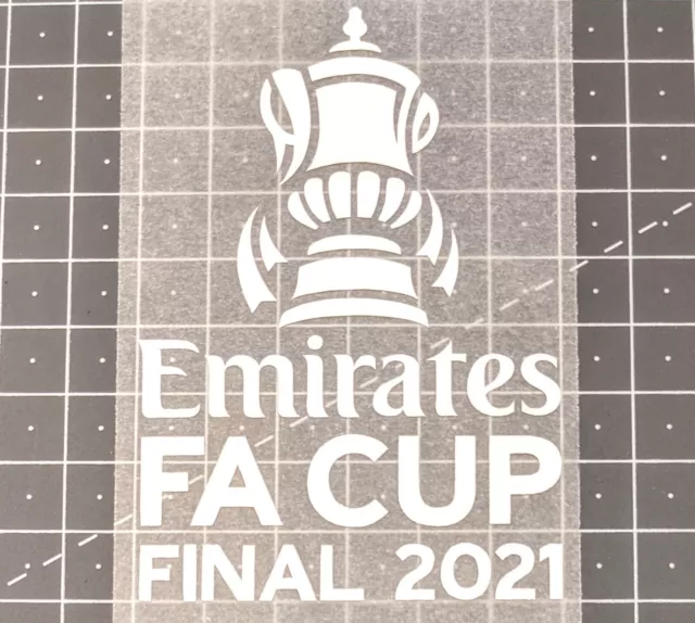 Patch Flocage Final FA Cup 2021 Chelsea FC vs Leicester City Détails Match