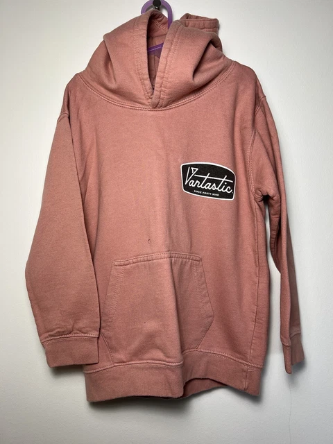 Felpa con cappuccio rosa ragazza taglia M 7-8 anni