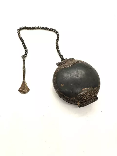 Lime Killotaya (Chunam) Box Betel Nut Southeast Asia Antique/Vintage