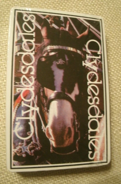 BUDWEISER CLYDESDALES VINTAGE COLLECTOR'S EDITION DECK OF CARDS 1984 Wiskur & Co