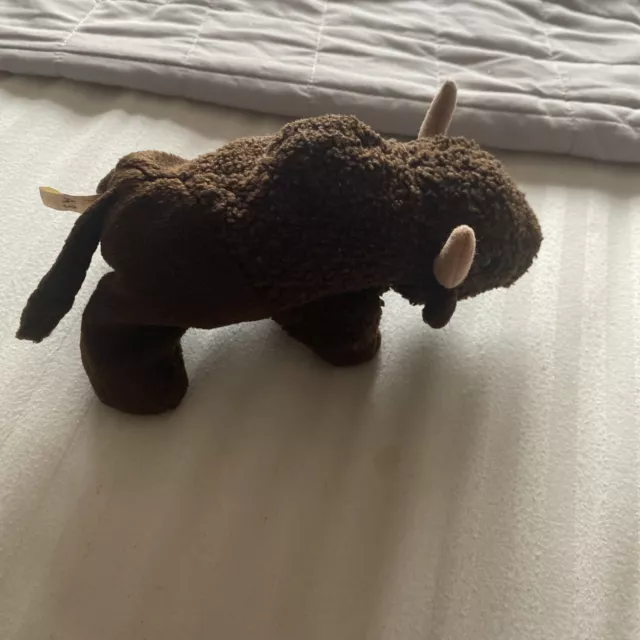 Ty Beanie Babies Roam Bison Soft Toy Cuddly Plush Stuffed Animal