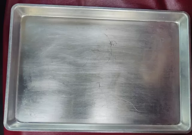 Vtg Wear Ever Air Bake Aluminum Baking Pan Cookie Sheet 14x16.5