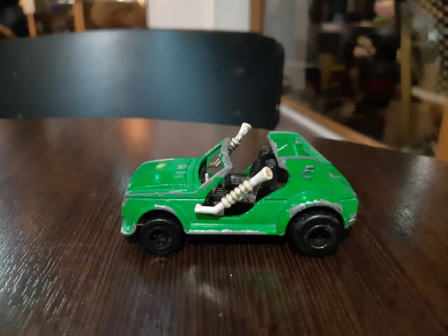 Majorette #223 Talbot Crazy Car Vert Fluo Etat Neuf Blister Scellé