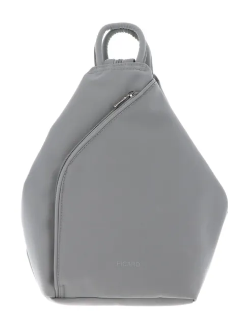 PICARD Tiptop Backpack Shoulderbag Rucksack Freizeitrucksack Grau Kiesel Neu