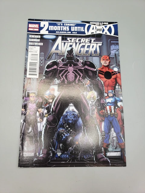 Secret Avengers Vol 1 #23 Apr 2012 Direct Edition Illustrated Marvel Comic Book