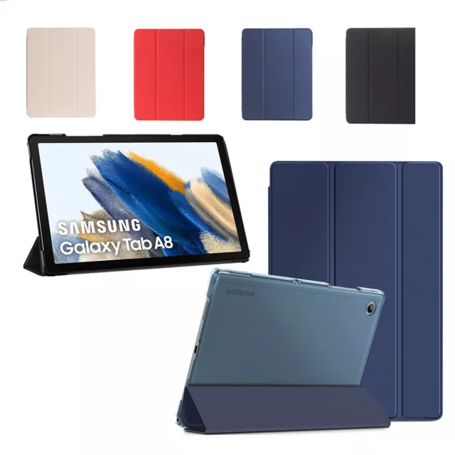 Cover Custodia Supporto Trifold per Samsung Galaxy Tab A8 10,5" +PELLICOLA VETRO