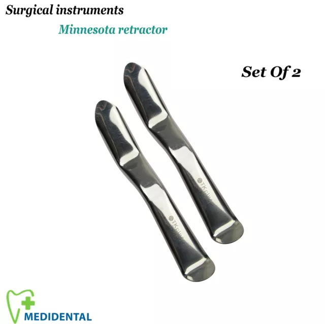 Surgical Dental Instruments Cirugía Retractores - Minnesota Cheek Retractors Set