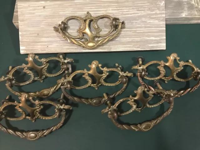 Extremely RARE VICTORIAN  SET “SUPER ORNATE’”Original FANCY Priced per pull.