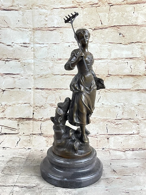 Sculpture Bronze Art Déco / Art Nouveau - Thème Tennis Par Milo