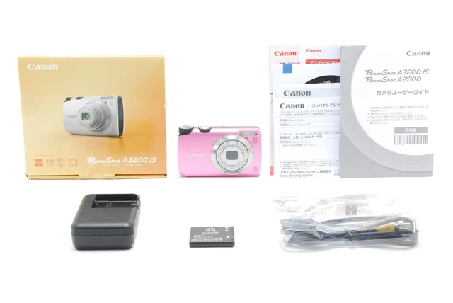 キヤノン PowerShot A3200 IS Pink #C419 CANON POWERSHOT A3200 IS SD