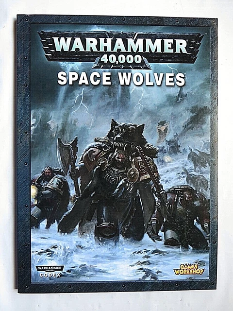 Warhammer 40k Space Marines Space Wolves Legions codex army book