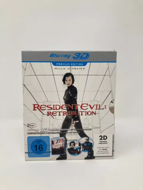Resident Evil Retribution - 2 Discs inkl. 3D Bluray Digipack Milla Jovovich