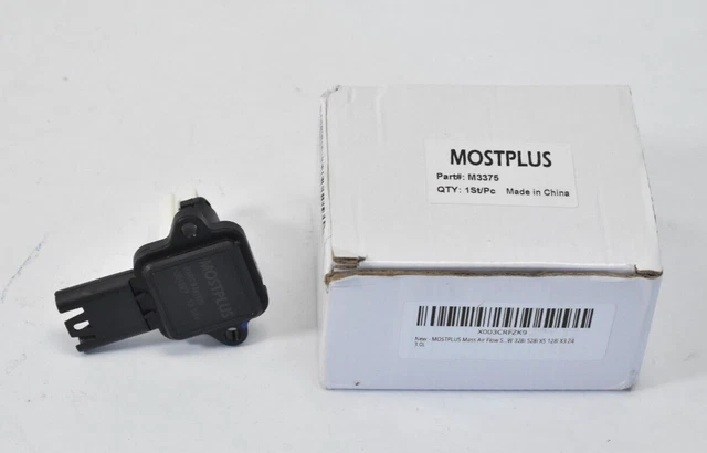 Mostplus Mass Air Flow Sensor MAF 13627551638 Compatible With BMW 328i 528i