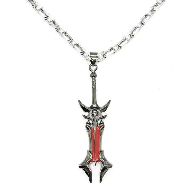 2024 New League of Legends Surrounding the Shy Dark Sword Demon Necklace
