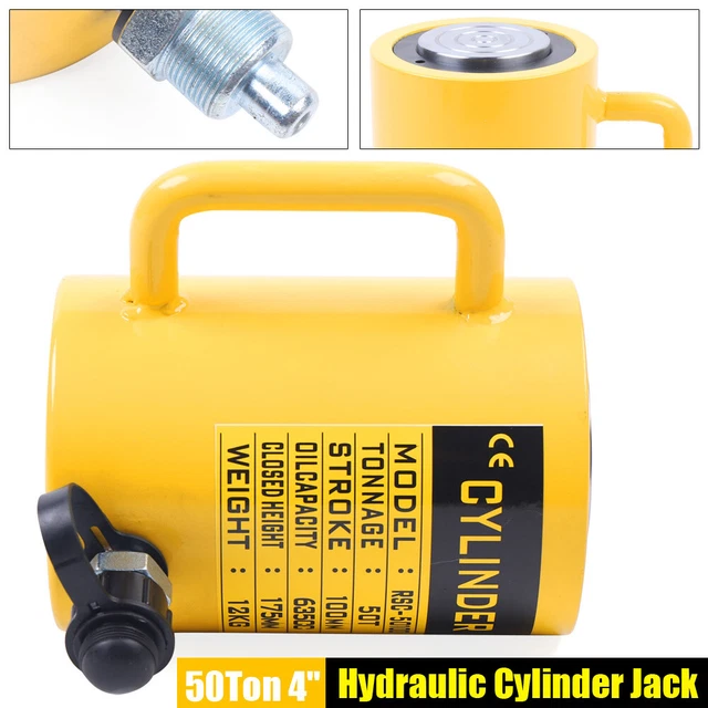 Example Lifting Rams 50 TON HYDRAULIC Jack Single Acting Lifting Ram Cylinder 100Mm Stroke ...