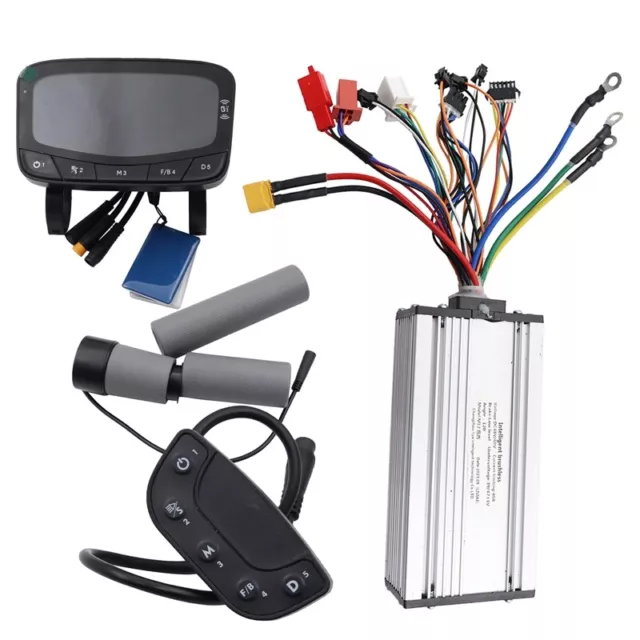 48V-60V 40A Brushless Controller +Switch+for Electric Scooter Repair Parts F2F7