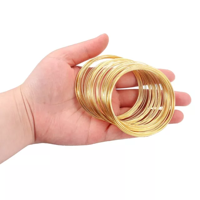 100 turns/pack 0.6mm Memory Beading Wire Beading Wire for DIY Making Jewelry