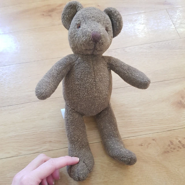 MARKS AND SPENCER Brown Teddy Bear Soft Toy Plush Comforter 1310108 m&s