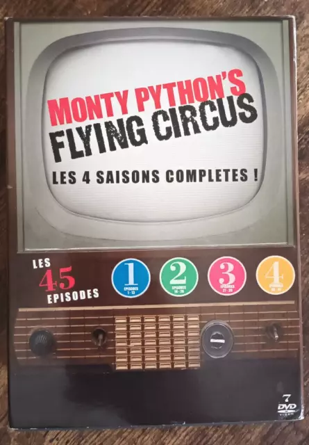 Coffret 7 Dvd Monty Python's Flying Circus Les 4 Saisons Completes