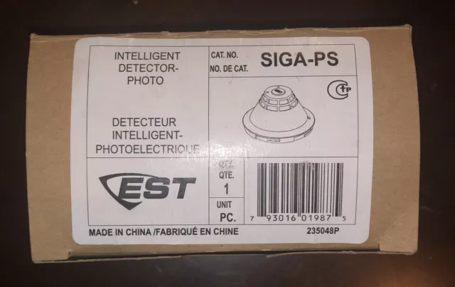 EDWARDS EST SIGA-PS. Nuevo detector de humo fotoeléctrico SIGA PS