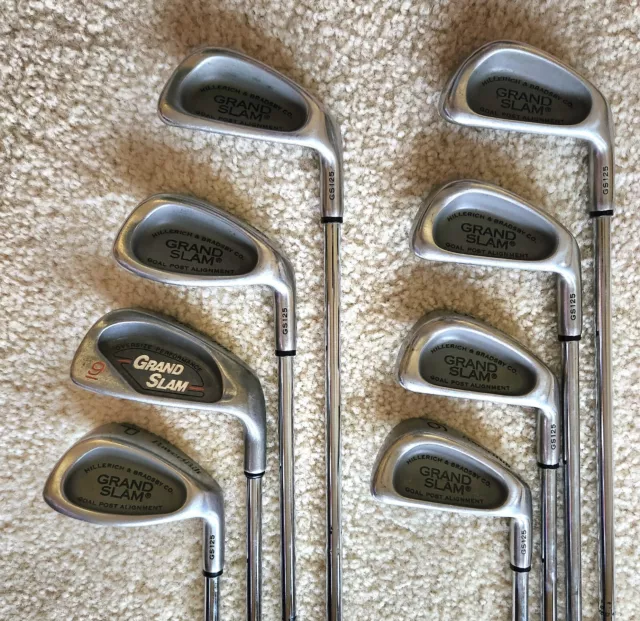 Power Bilt Grand Slam GS125 Mixed Iron Set Steel Shafts