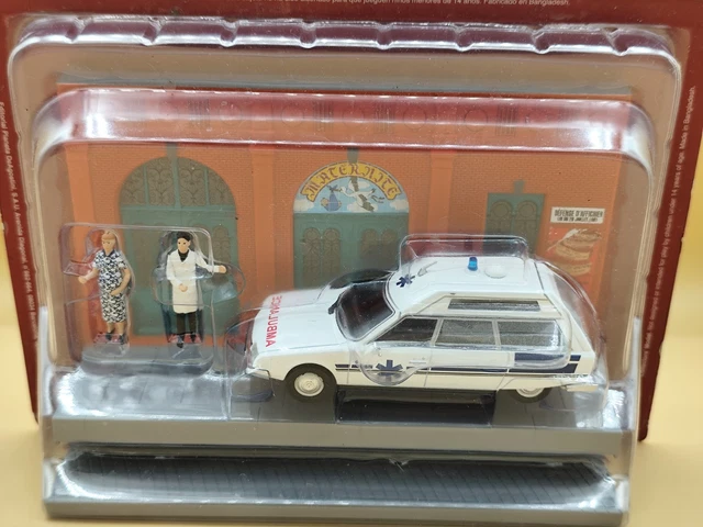 IXO Citroën CX Ambulance 6 Roues Tissier – 1/43 – Année 1986 – Neuf