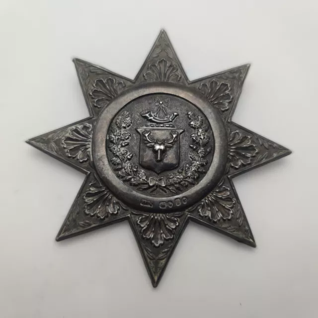 A Silver Sash Badge Victorian Silver Ancient Order Of Foresters