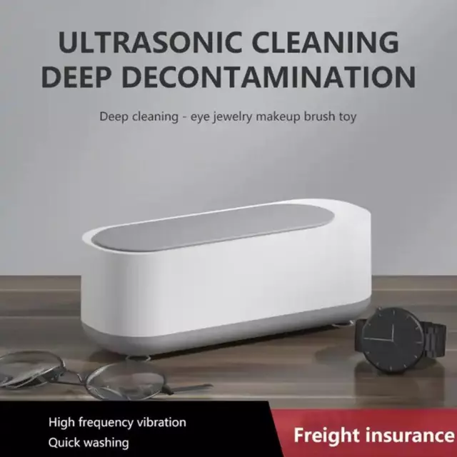 Ultrasonic Jewelry Cleaner Denture Glass Watch Ring Bath Tank Cleaning Machine'