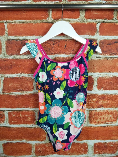 PACCHETTO RAGAZZE ETÀ 5-6 ANNI NEXT GEORGE ecc TOP T-SHIRT COSTUME DA BAGNO SET ESTIVO 116CM 4