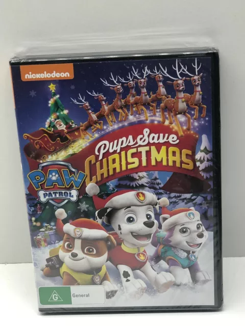 Paw Patrol - Pups Save Christmas (DVD, 2015)  Brand New Sealed Region 4