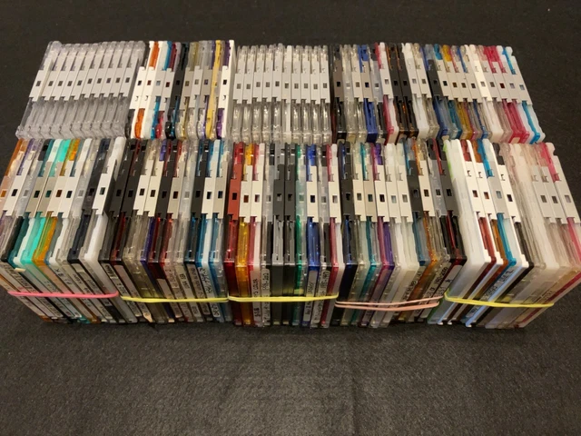 Lot De 4 MiniDiscs Victor Japon - 74 Min - Enregistrables - Scellés