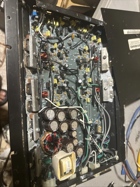 Vintage Alpine 3527s 25x4 RMS 4/3/2 amplifier - TESTED - SOLD AS IS