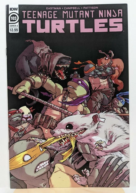 TEENAGE MUTANT NINJA TURTLES #103 Cover A NM IDW 2011 TMNT