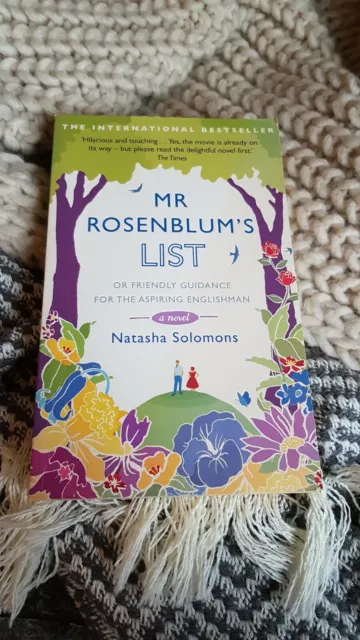 Mr Rosenblum's List  von Natasha Solomons (Taschenbuch)