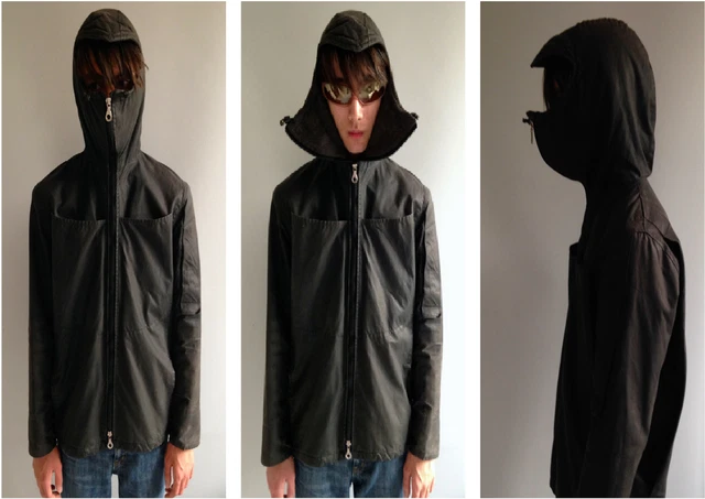 SCARCE ARCHIVAL 90'S VEXED GENERATION Ninja Hooded Waxed