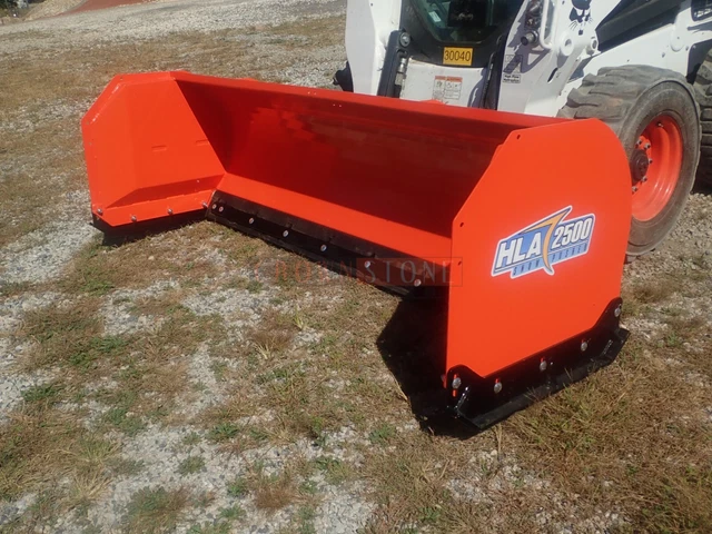 Brand New Hla 2500 Series 96" Snow Pusher For Skid Steers, Ssl Quick Attach!