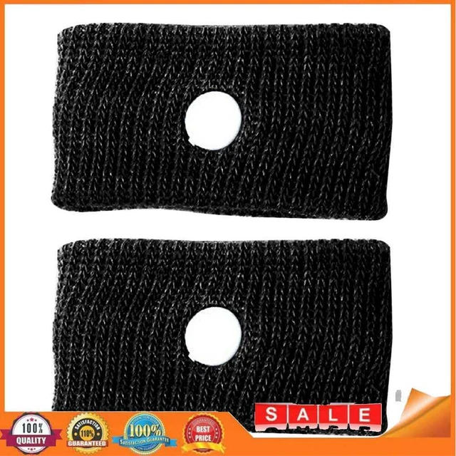 Sports Safety Wrist Support Band Anti Motion Sickness Wristband (Black)