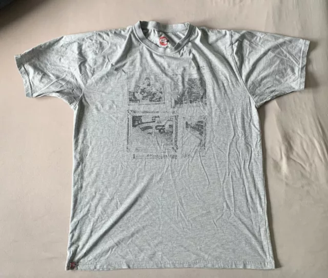 Titus T-Shirt Shirt grau Skater Skateboard Größe XL