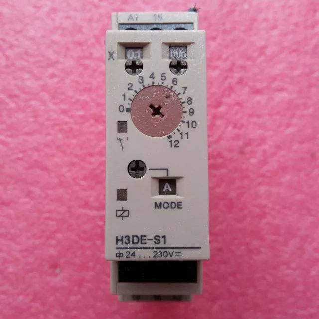 1PC New Omron H3DE-S1 Time Relay In Box Free Shipping H3DES1 2
