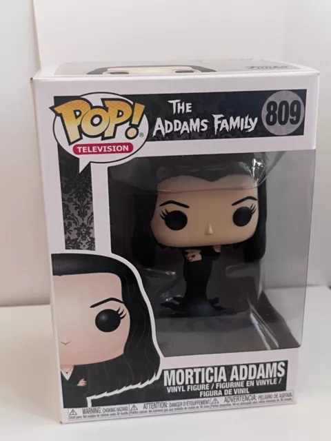 Funko POP! Television ~ The Addams Family Morticia Addams #809 W/ Soft Protector