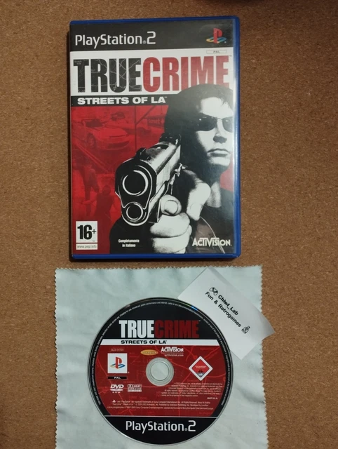 True Crime Streets Of LA Ps2 Pal Ita NO MANUALE Retrogame Sony PlayStation